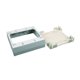 thumbnail image 1 of Caja de enchufe profunda Raceway Wiremold NMW3-2 de 2 elementos, color blanco, 1 of 7