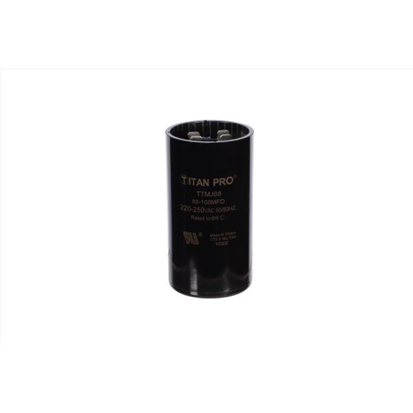 Condensador Titan TTMJ88 de arranque redondo 88-108uF 250V