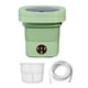 thumbnail image 3 of Lavadora de viaje pequeña lavadora automática 6.5L eléctrica de bajo consumo lavadora de ropa Mini lavadora plegable para viajes apartamentos calcetin verde, 3 of 5