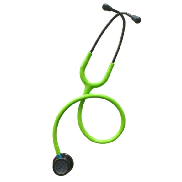 Fonendoscopio 3M™ Littmann® Classic III™ Acabado Smoke - Vástago Azul - Tubo Verde lima 5875