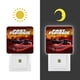 thumbnail image 3 of Rápidos y Furiosos Luz nocturna LED con sensor de anochecer a amanecer para dormitorio, baño, pasillo, escaleras - Lámpara LED nocturna de enchufe, 0.5W - 1 pieza, 3 of 6