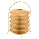 thumbnail image 1 of Plato De Postre De Acero Inoxidable, Soporte Para Tartas, Buffet, Para Bodas, Cumplea?os, Cocina, 5 Capas, 20 Cm, 1 of 5