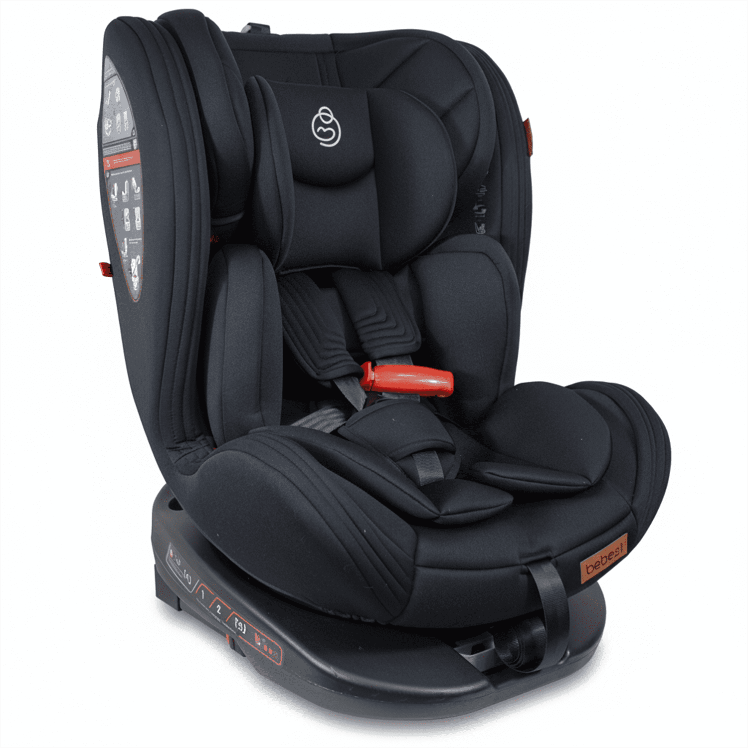 Bebesit - Silla De Auto Saturn 360° Premium Negro