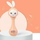 thumbnail image 1 of Baby Music Flashing Rattle Toys Rabbit Teether Hand Bells, Mobile Infant Stop Weep Tear Rattles Newborn Early Educational Toy, 1 of 5