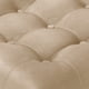 thumbnail image 4 of Set Pouf Wood 1c Felpa 01 Beige, 4 of 5