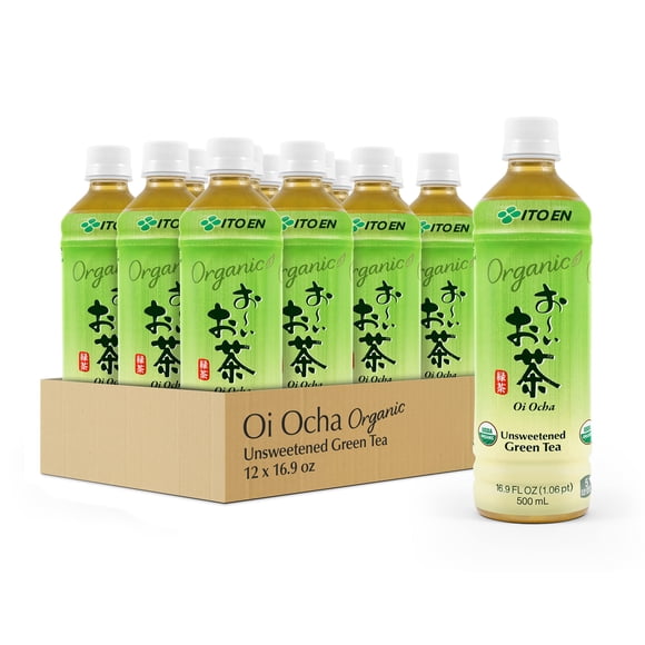 Té verde orgánico sin azúcar ITO EN Oi Ocha 500 ml, pack