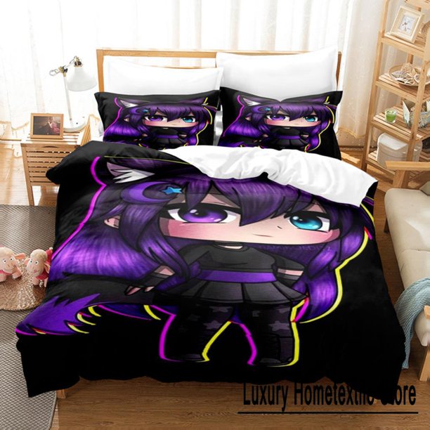 The Gacha Girl Bedding Sets Duvet Cover Set With Pillowcase Full Bedclothes Bed Linen Bed Sheets