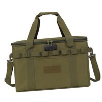 Magideal - Bolsa De Almacenamiento De Tanque De Gas, Bolsa De Transporte Para Estufa De Camping, Bolsa De Transporte Multifunción, Organizador Para Barbacoa, Bol Verde