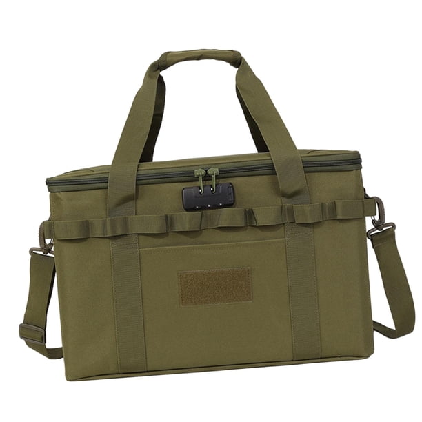 Bolsa de Almacenamiento de Tanque de Gas, Bolsa de Transporte para Estufa de Camping, Bolsa de Transporte Multifunción, Organizador para Barbacoa, Bol Verde