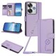 thumbnail image 1 of Funda Cartera Trébol para Xiaomi Poco F6 con Ranuras Tarjetas y Carga Inalámbrica Morado claro, 1 of 6
