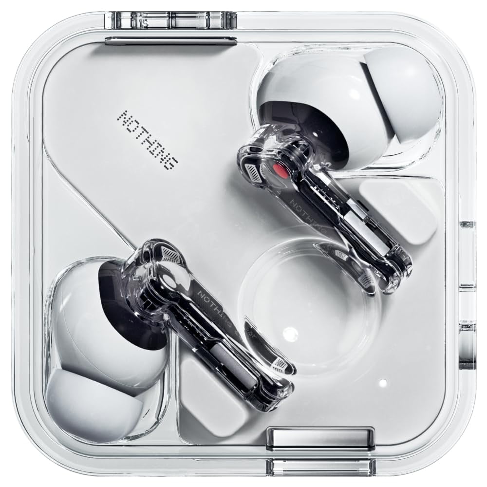 Auriculares Inalámbricos Nothing Ear Con Cancelación Activa De Ruido (anc) Inteligente, 40,5 H De Autonomía