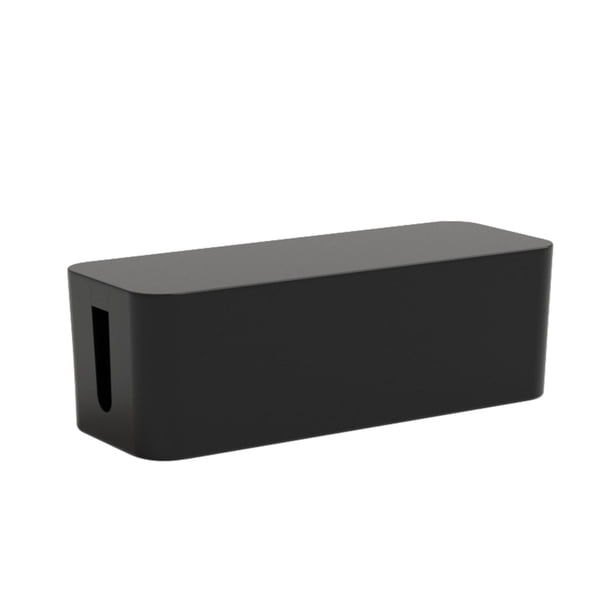 Solución De Gestión De Cables De Escritorio De Almacenamiento De Cables Eléctricos Para Escritorio Home TV Black