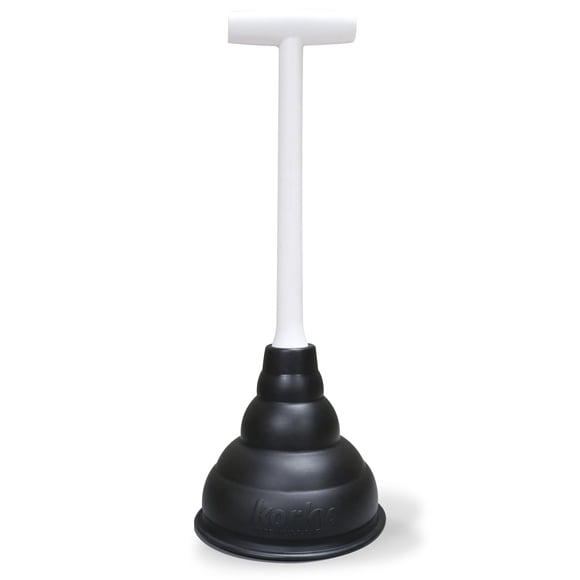 Minilavabo y desagüe Plunger Korky Beehive para baño y cocina