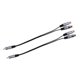 thumbnail image 3 of 2x Premium RCA Macho A 2-RCA Hembra Adaptador Estéreo Y Splitter Cable De Audio, 3 of 5