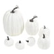 thumbnail image 5 of 7 Piezas De Calabazas Falsas, Modelo DIY, Verduras Artificiales Para Tienda De Halloween, Oto?o, Blanco, 5 of 5