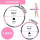 thumbnail image 2 of Height Fitness Hula Hoop Fiteroc para adultos principiantes, 1,3 kg, 2 of 5