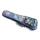thumbnail image 1 of 1 pieza de 26 pulgadas ukulele guitarra Gig Bag Uke estuche bolsa azul de la flor, 1 of 5
