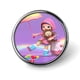 thumbnail image 1 of Rainbow Ruby-Theme Round Button Badge: Premium Metal Construction, Ideal for High-End Events 2.8 cm, 1 of 6