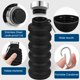 thumbnail image 3 of Botellas ATZNZIK 480 ml Plegables de Silicona – Pack de 4, 3 of 7