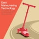 thumbnail image 4 of Scooter Campior Mini rojo de 3 ruedas para niños de más de 2 años con LED, 4 of 7