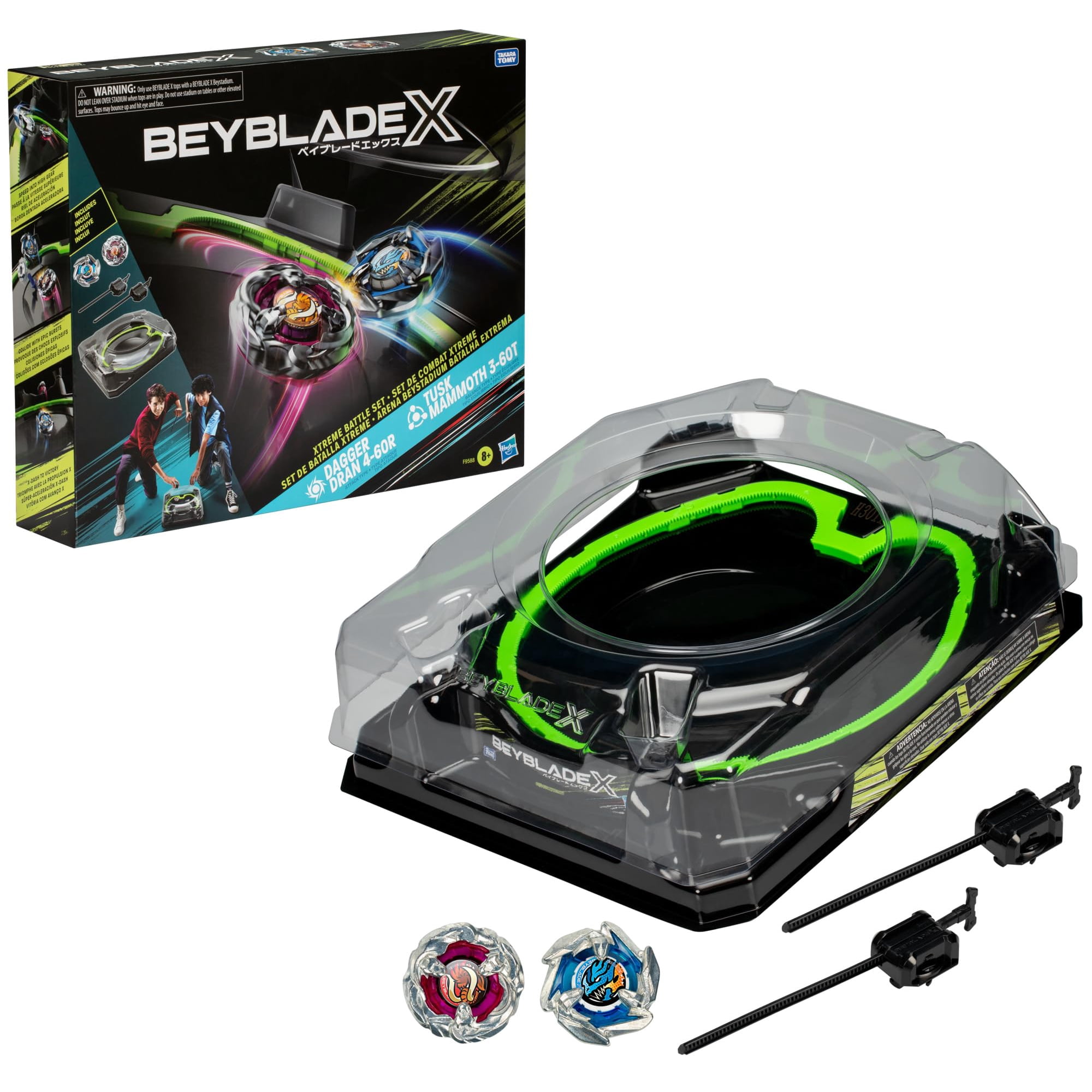 Set De Batalla Beyblade X Xtreme Con Beystadium Arena De Más De 8 Años
