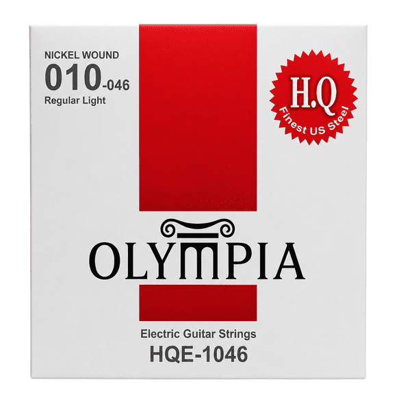 Set guitarra eléctrica Olympia Regular 10-46 HQE-1046