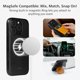 thumbnail image 4 of Funda para teléfono alto Clop Series magnética de cuero para iPhone 16 Pro, 4 of 9