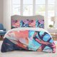 thumbnail image 1 of Demon Slayer Bedding Sets Cartoon Duvet Cover Lightweight 3 Piece Bet Sets for Kids Boys Girls, 1 of 5