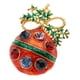 thumbnail image 2 of Broche Con Forma De Fruta Navideña De Cristal De Diamantes De Imitación Y Colgante De Joyería Num, 2 of 3