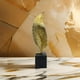 thumbnail image 5 of Figura Adorno De Hoja Dorada Decorativa En Resina Moderna S dorado, 5 of 8