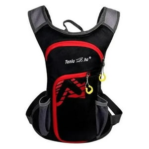 Tomasstore - Mochila Deportes Trekking Y Montañismo Hidratación Negro