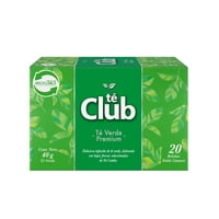 Té Verde Caja 20 Un 40 G Club