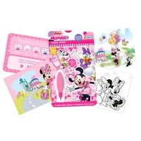 Libro De Actividades Minnie Lápiz Mágico - Pintar Con Agua