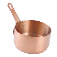 Bothyi - Taza Para Condimentos, Tazas Para Salsa Con Asa Para Salsa De Tomate, Aderezo Para Ensalada, Salsa Para Bistec, Cobre Medio