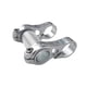 thumbnail image 2 of Vástago De Bicicleta Plegable Ligero CNC Doble Vástago Para Piezas De Ciclismo De Bicicleta Plegable Plata, 2 of 3