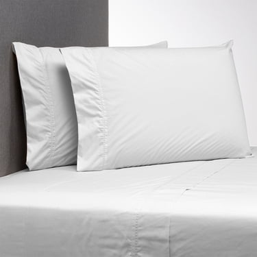 Zahr - Juego De Sabana Zarina Blanca 1 1/2 P 144 Hilos