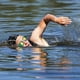 thumbnail image 5 of Gafas de natación con montura grande, resistentes al agua y a la niebla, de silicona galvanizada HD para adultos, para hombres y mujeres., 5 of 6