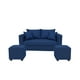 thumbnail image 2 of Living Aurelia 2 Cuerpos + 2 Pouf Tela AZUL, 2 of 2