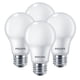 thumbnail image 1 of Bombilla PHILIPS A19 8.8W 800LM Blanco Suave Paquete de 4, 1 of 1