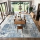 thumbnail image 5 of Alfombra lavable Art&Tuft TPR53, azul, 244 x 305 cm, abstracta, 5 of 9
