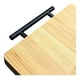 thumbnail image 2 of Tabla Para Picar De Bambú Madera Rectangular Con Asa Mediana Lisa, 2 of 3