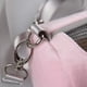 thumbnail image 3 of Bolso de transporte de hámster enano cilindro portátil caliente bolso al aire libre con correa de hombro única ajustable (rosa), 3 of 3