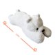 thumbnail image 3 of Peluche pesado FoxVilla Polar Bear de 2 kg para adultos, 3 of 7