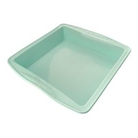 Genérico - Molde Queque Molde Torta Molde De Silicona Cuadrado Brownie