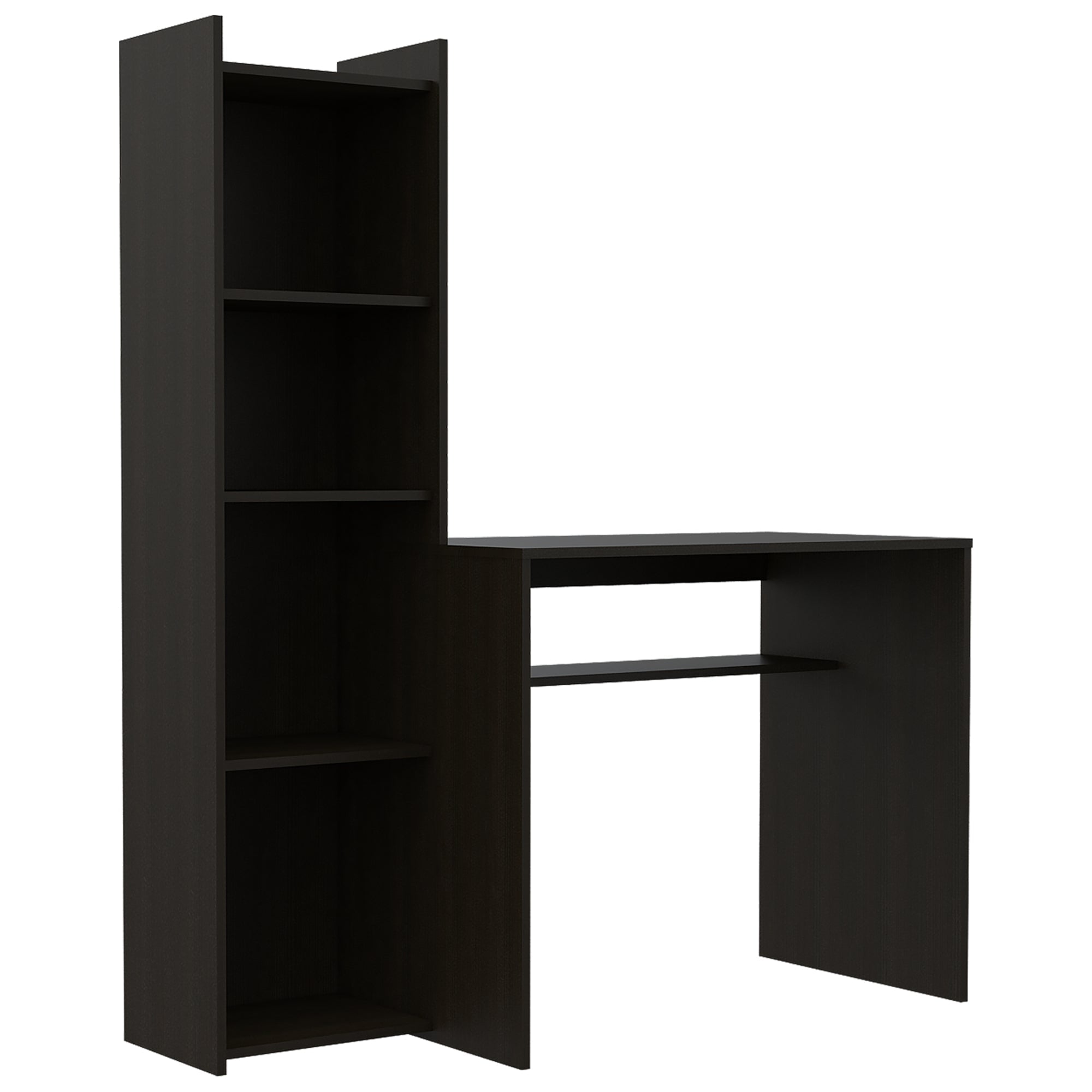 Fmfurniture - Escritorio Biblioteca 150x127,1x50 Cm Fm-030n Negro