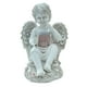 thumbnail image 2 of Jardín Ángel Estatua Luz De Energía Solar Escultura Al Aire Libre Adorno De Césped Niño, 2 of 3