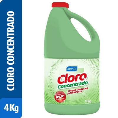 Cloro Concentrado 4 Kg Lider