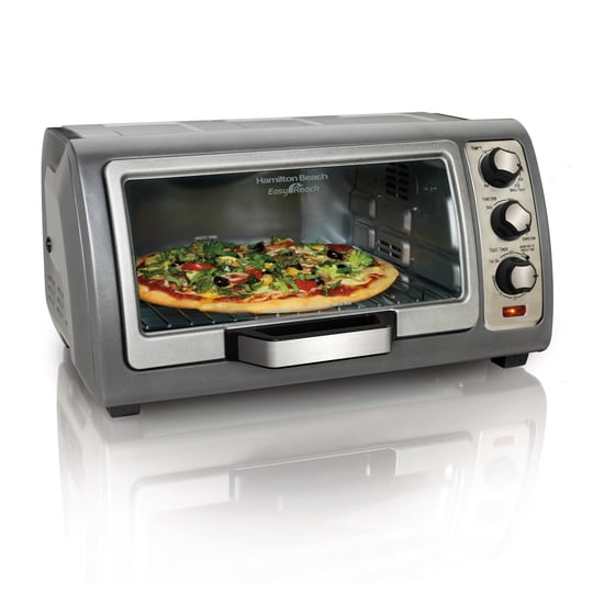 Horno Tostador Hamilton Beach De Convección Plateado