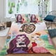thumbnail image 2 of Ever After High Conjunto de sábanas temático, trío de piezas, cómodo y amigable con la piel, diseño único, regalo de decoración para el hogar para familiares, amigos y fans,173cm *218cm, 2 of 6