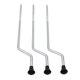 thumbnail image 1 of 3 Uds Piso De Metal Tom Drum Patas Soporte Antideslizante Piezas De Percusión DIY Plata, 1 of 5